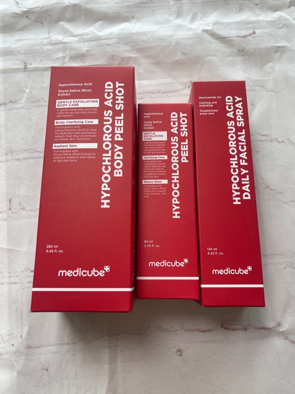 ✨ Medicube Hypochlorous Acid Peel Shot Duo | Face + Body | & spray NEW ✨